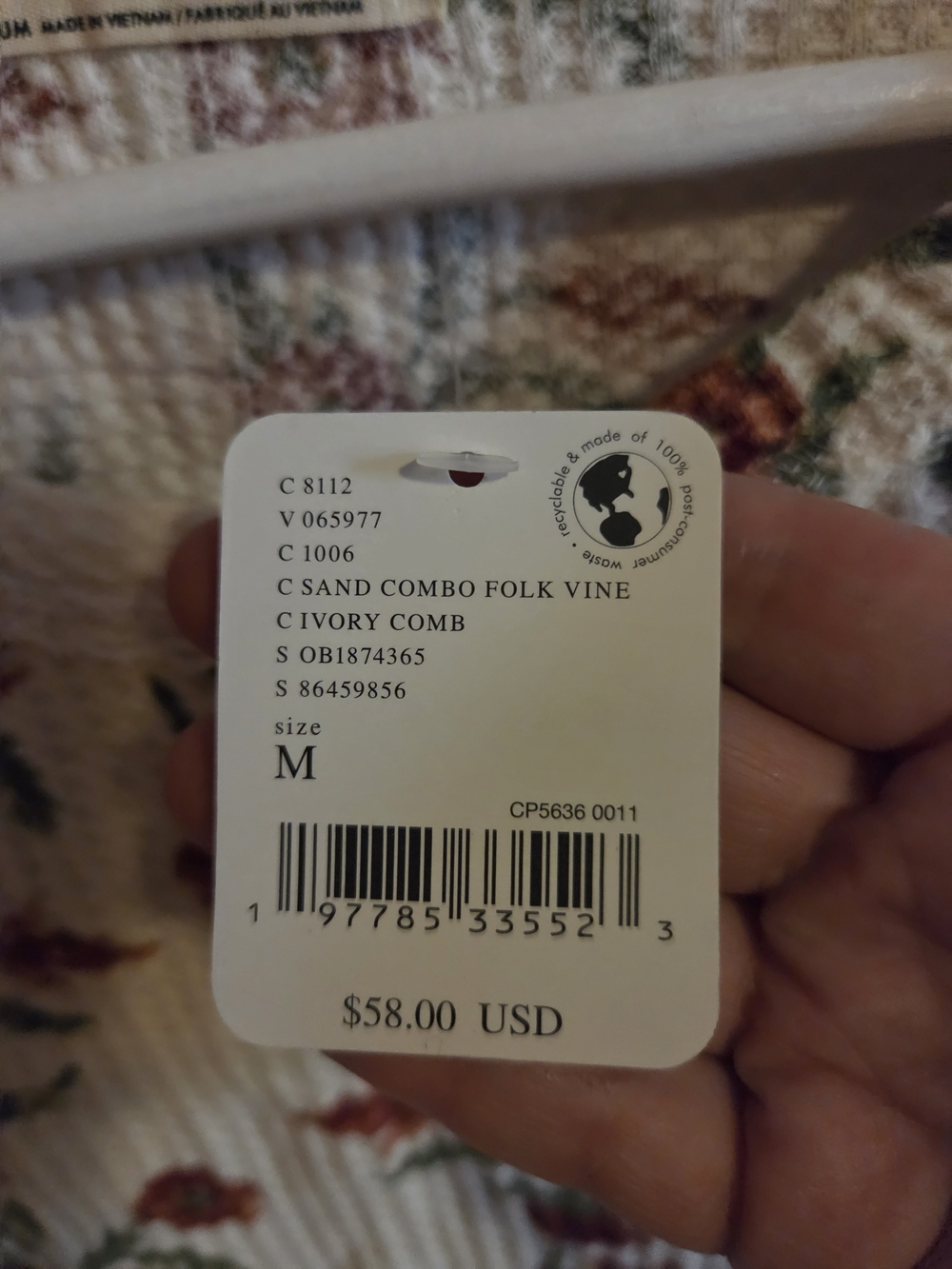 NWT - Free People Floral Long Sleeve - Picture 4 of 7